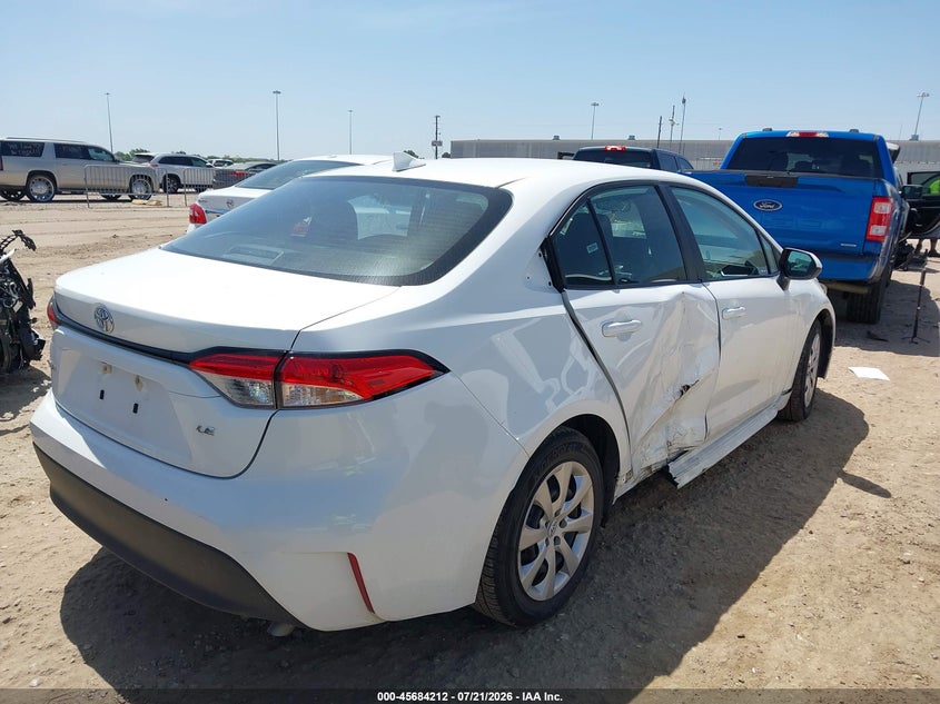 2025 Toyota Corolla VIN 5YFB4MDE8SP255871 IAAI salvage auction — LEFT SIDE, Salvage Title, sold $25 on 2026-07-30 (photo 4)