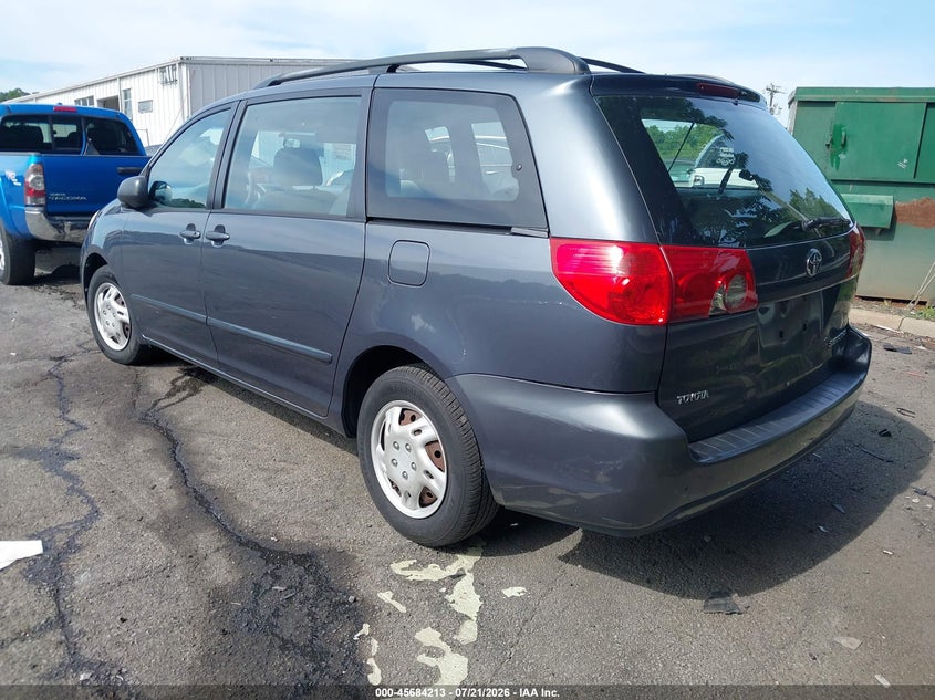 2006 Toyota Sienna VIN 5TDZA23CX6S423423 IAAI salvage auction — NORMAL WEAR, Clear (North Carolina), sold $400 on 2026-07-30 (photo 3)