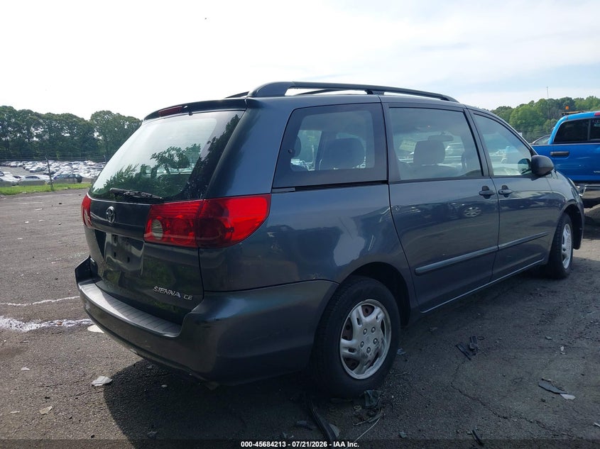 2006 Toyota Sienna VIN 5TDZA23CX6S423423 IAAI salvage auction — NORMAL WEAR, Clear (North Carolina), sold $400 on 2026-07-30 (photo 4)