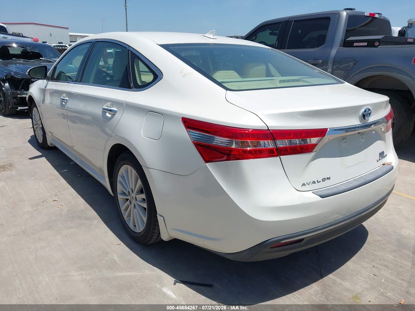 2014 Toyota Avalon VIN 4T1BD1EB0EU023397 IAAI salvage auction — FRONT END, Original (Texas), sold $8,800 on 2026-09-01 (photo 3)
