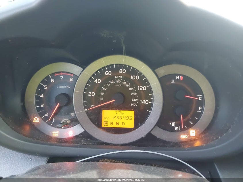 2009 Toyota Rav4 VIN JTMBK32V195076713 IAAI salvage auction — NORMAL WEAR, Clear (Georgia), sold $725 on 2026-07-29 (photo 7)