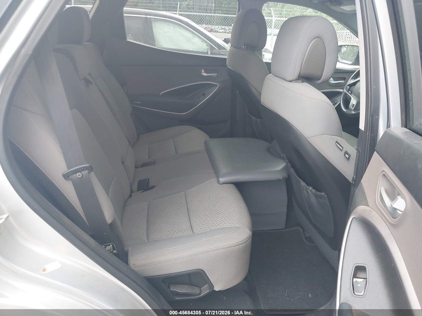 2015 Hyundai Santa fe VIN 5XYZTDLB5FG280522 IAAI salvage auction — NORMAL WEAR, Salvage Title, sold $1,250 on 2026-08-01 (photo 8)