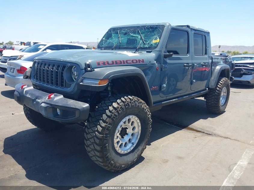 2026 Jeep Gladiator VIN 1C6RJTBG8TL181780 IAAI salvage auction — ROLLOVER, Salvage Title, sold $19,100 on 2026-09-01 (photo 2)