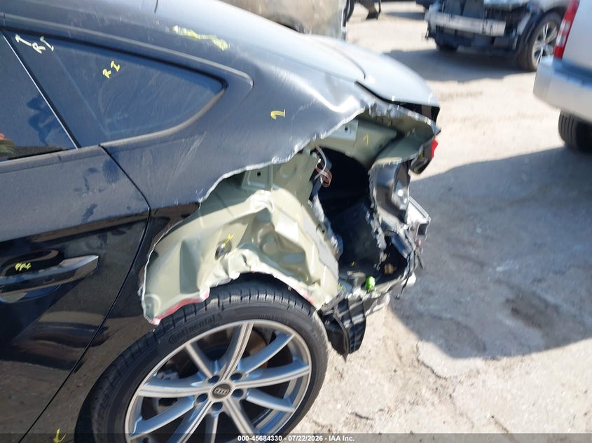 2025 Audi A5 VIN WAUDACF50SA015627 IAAI salvage auction — LEFT REAR, Salvage (Texas), sold $17,775 on 2026-09-09 (photo 6)