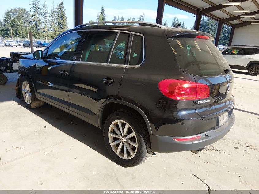 2017 Volkswagen Tiguan VIN WVGSV7AX9HW511631 IAAI salvage auction — FRONT END, Bill Of Sale (Washington), sold $1,150 on 2026-08-13 (photo 3)
