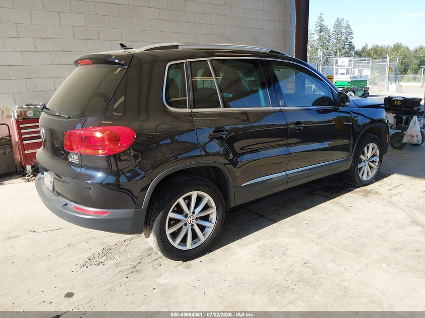 2017 Volkswagen Tiguan VIN WVGSV7AX9HW511631 IAAI salvage auction — FRONT END, Bill Of Sale (Washington), sold $1,150 on 2026-08-13 (photo 4)
