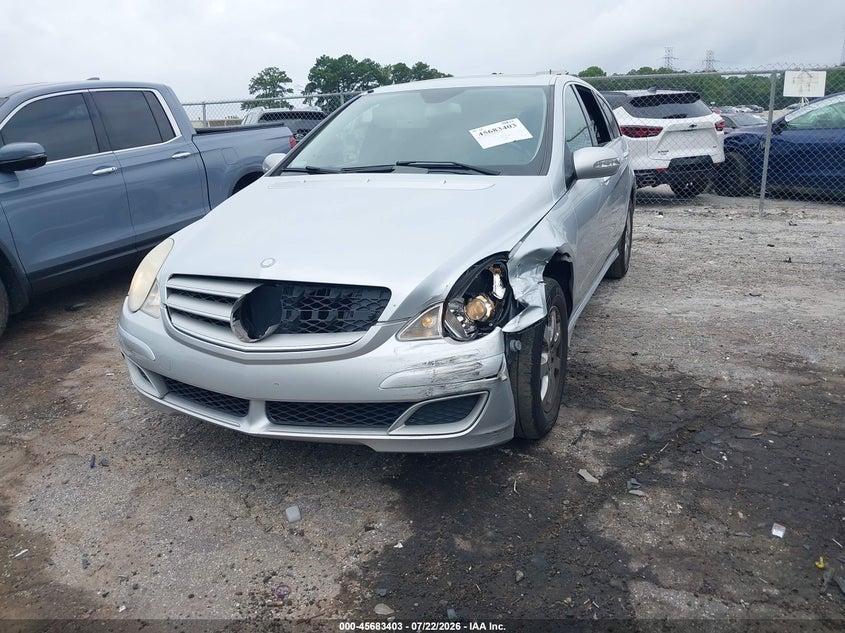 2007 Mercedes-benz R-class VIN 4JGCB65E37A059655 IAAI salvage auction — FRONT END, Salvage (Georgia), sold $475 on 2026-09-02 (photo 6)