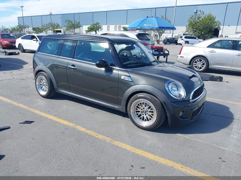 2013 Mini Clubman VIN WMWZG3C58DT576383 IAAI salvage auction — LEFT SIDE, Salvage (California), sold $825 on 2026-08-03 (photo 1)