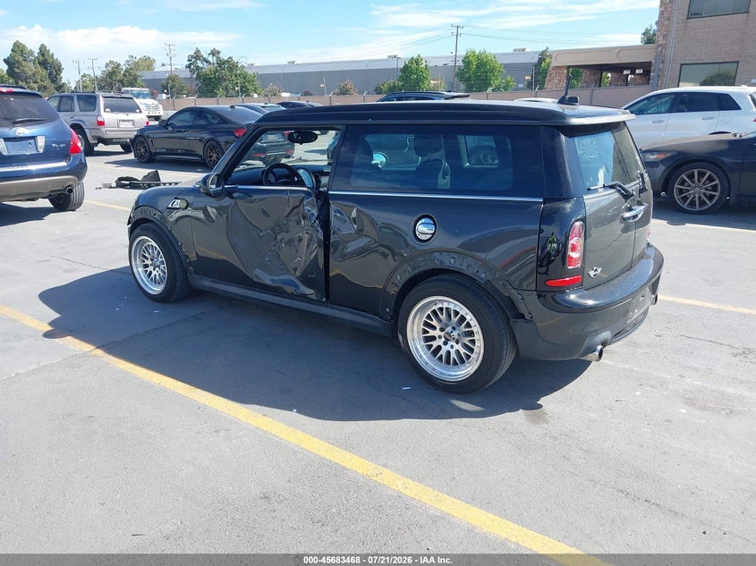 2013 Mini Clubman VIN WMWZG3C58DT576383 IAAI salvage auction — LEFT SIDE, Salvage (California), sold $825 on 2026-08-03 (photo 3)