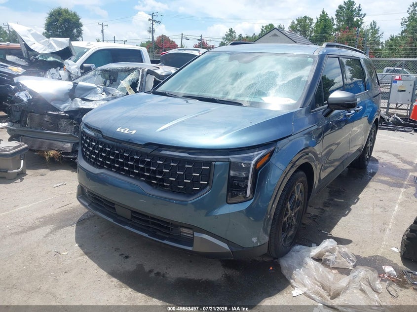 2025 Kia Carnival VIN KNDNE5K31S6472171 IAAI salvage auction — REAR END, Salvage Title, sold $13,700 on 2026-08-24 (photo 2)
