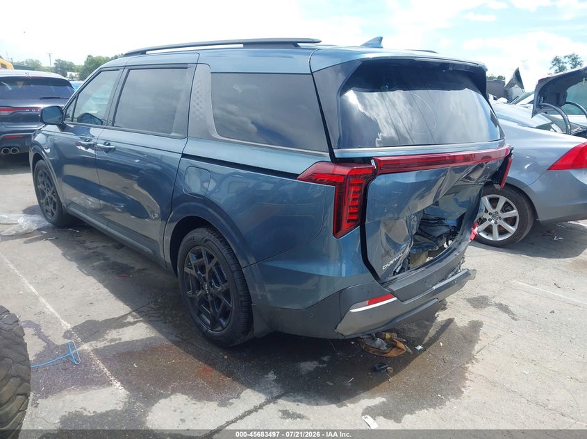 2025 Kia Carnival VIN KNDNE5K31S6472171 IAAI salvage auction — REAR END, Salvage Title, sold $13,700 on 2026-08-24 (photo 3)