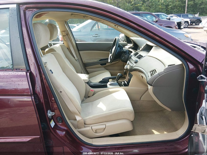2009 Honda Accord VIN 1HGCP26349A183143 IAAI salvage auction — SIDE, Salvage - Greater Than 75% (Maryland), sold $725 on 2026-07-31 (photo 5)