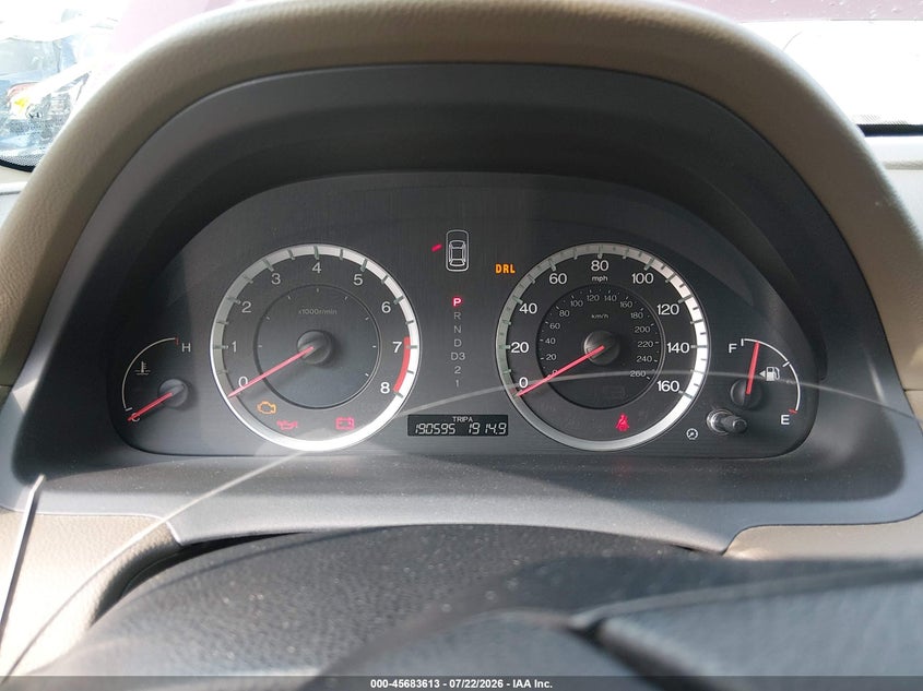 2009 Honda Accord VIN 1HGCP26349A183143 IAAI salvage auction — SIDE, Salvage - Greater Than 75% (Maryland), sold $725 on 2026-07-31 (photo 7)