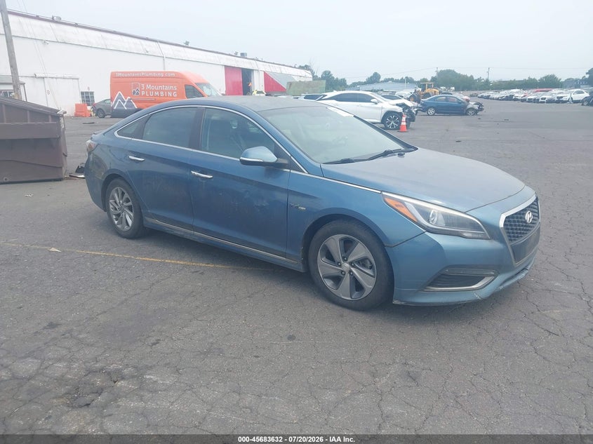 2016 Hyundai Sonata hybrid VIN KMHE34L19GA025777 IAAI salvage auction — NORMAL WEAR, Clear-Dealer Only (Washington), sold $25 on 2026-07-23 (photo 1)