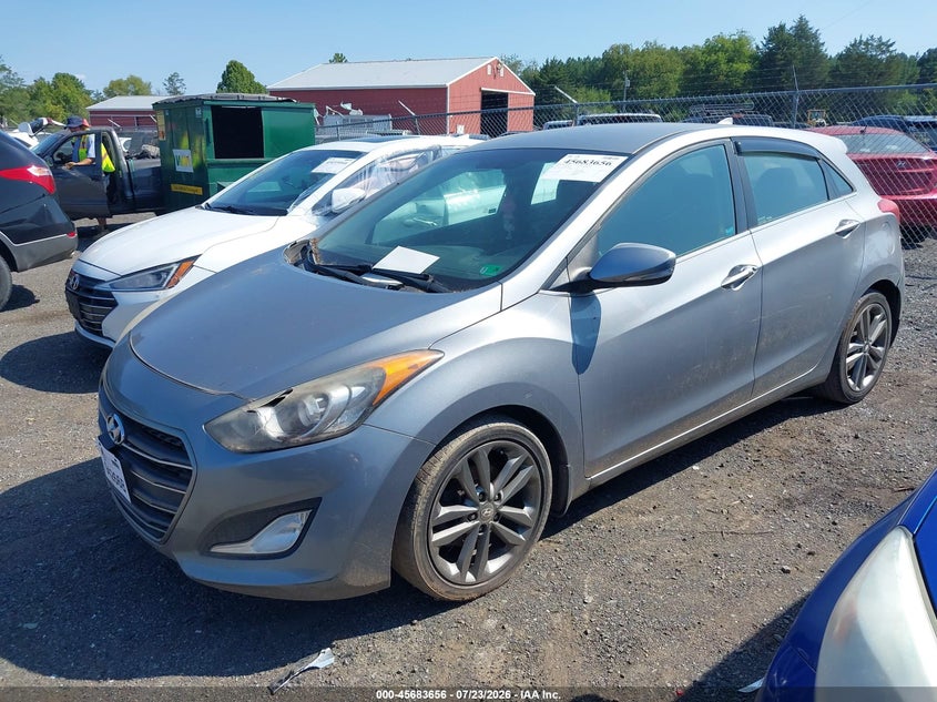 2016 Hyundai Elantra VIN KMHD35LH5GU274316 IAAI salvage auction — NORMAL WEAR, Clear (Virginia), sold $25 on 2026-07-28 (photo 2)