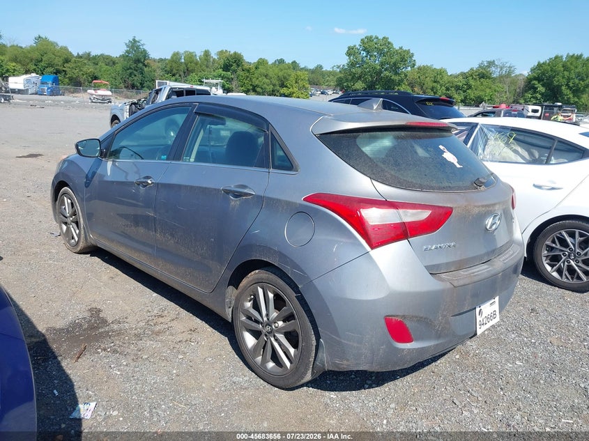 2016 Hyundai Elantra VIN KMHD35LH5GU274316 IAAI salvage auction — NORMAL WEAR, Clear (Virginia), sold $25 on 2026-07-28 (photo 3)