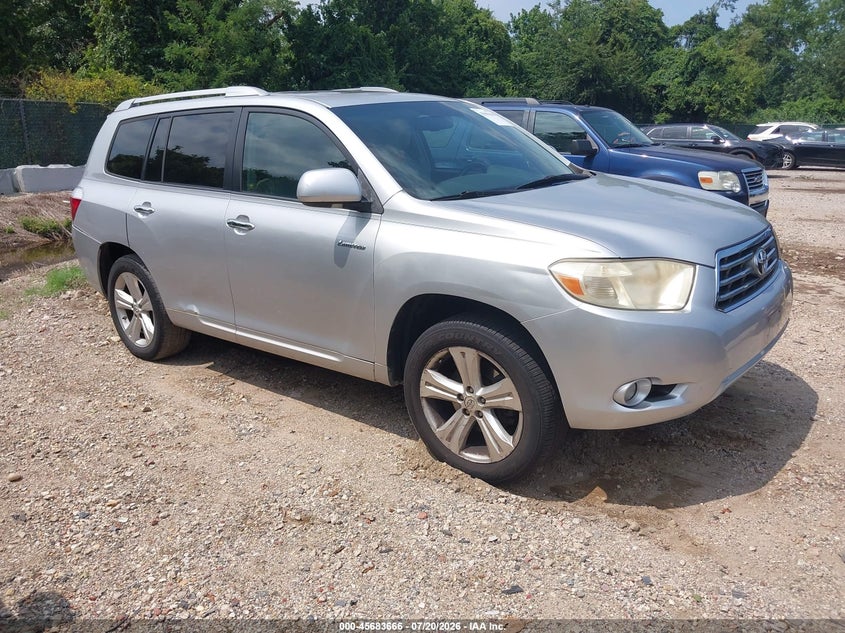 2009 Toyota Highlander VIN JTEES42A292137077 IAAI salvage auction — NORMAL WEAR, Clear (Maryland), sold $3,275 on 2026-07-30 (photo 1)