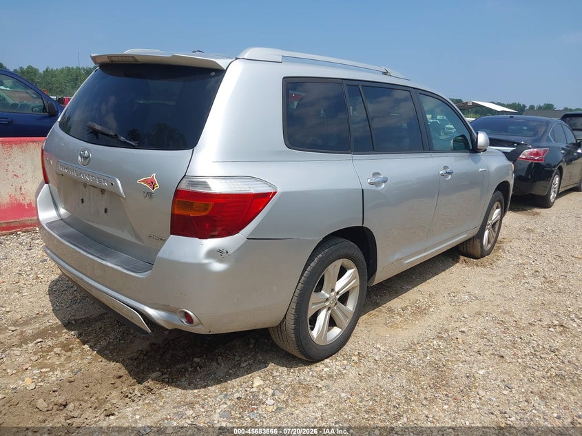 2009 Toyota Highlander VIN JTEES42A292137077 IAAI salvage auction — NORMAL WEAR, Clear (Maryland), sold $3,275 on 2026-07-30 (photo 4)