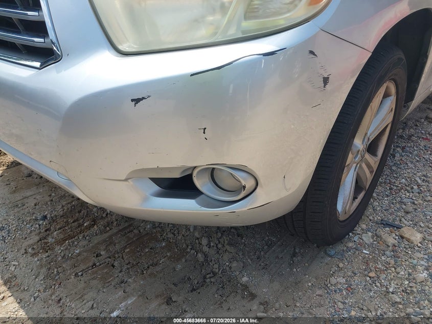2009 Toyota Highlander VIN JTEES42A292137077 IAAI salvage auction — NORMAL WEAR, Clear (Maryland), sold $3,275 on 2026-07-30 (photo 6)