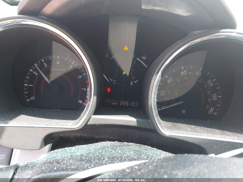 2009 Toyota Highlander VIN JTEES42A292137077 IAAI salvage auction — NORMAL WEAR, Clear (Maryland), sold $3,275 on 2026-07-30 (photo 7)