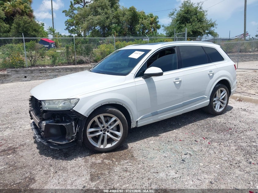 2018 Audi Q7 VIN WA1VAAF76JD050371 IAAI salvage auction — FRONT END, Wait Title, sold $7,200 on 2026-08-19 (photo 2)
