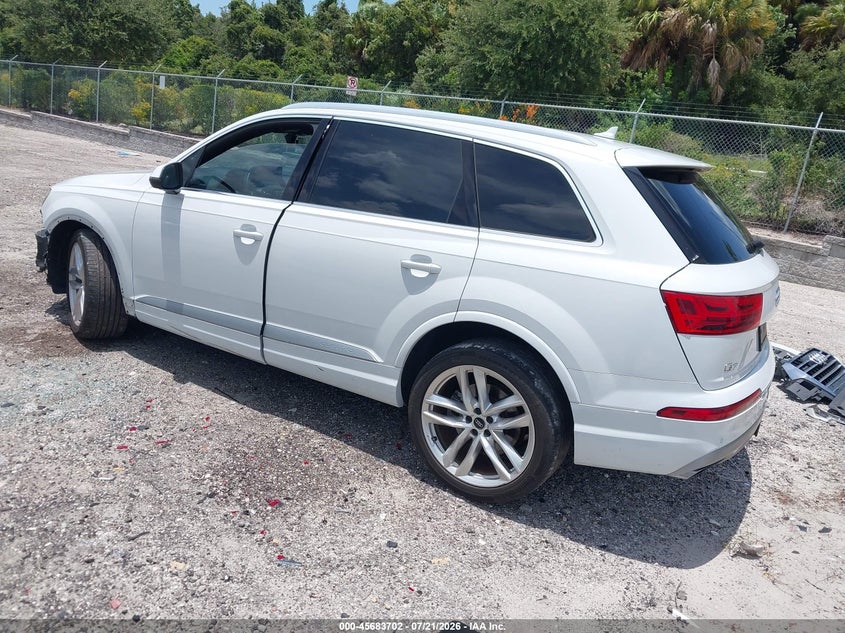 2018 Audi Q7 VIN WA1VAAF76JD050371 IAAI salvage auction — FRONT END, Wait Title, sold $7,200 on 2026-08-19 (photo 3)