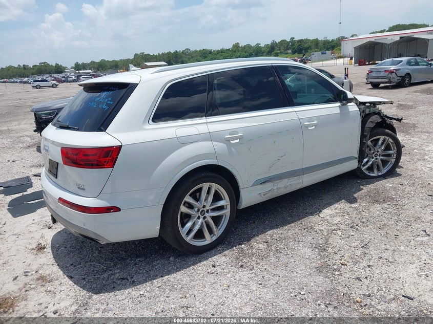 2018 Audi Q7 VIN WA1VAAF76JD050371 IAAI salvage auction — FRONT END, Wait Title, sold $7,200 on 2026-08-19 (photo 4)