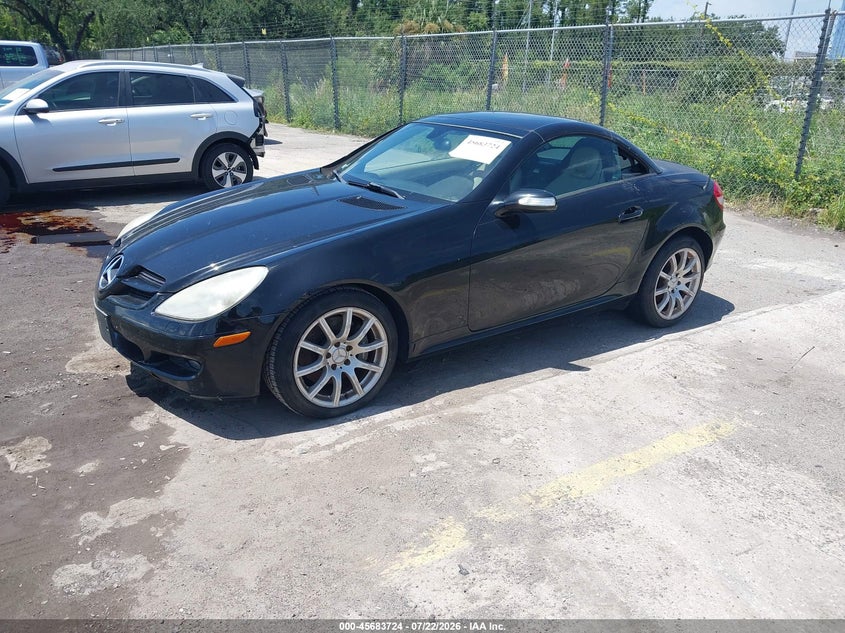 2006 Mercedes-benz Slk-class VIN WDBWK56F26F099339 IAAI salvage auction — NORMAL WEAR, Clear (Florida), sold $25 on 2026-07-29 (photo 2)