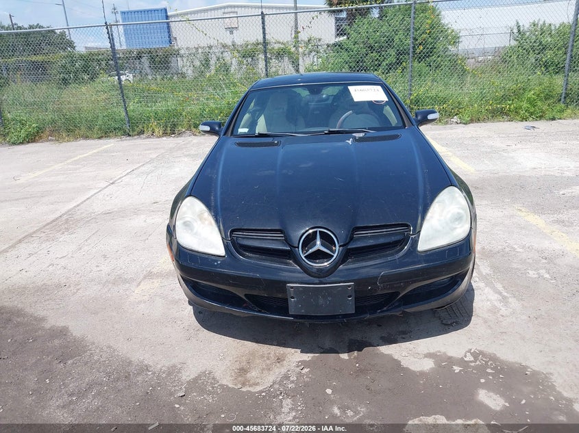 2006 Mercedes-benz Slk-class VIN WDBWK56F26F099339 IAAI salvage auction — NORMAL WEAR, Clear (Florida), sold $25 on 2026-07-29 (photo 6)