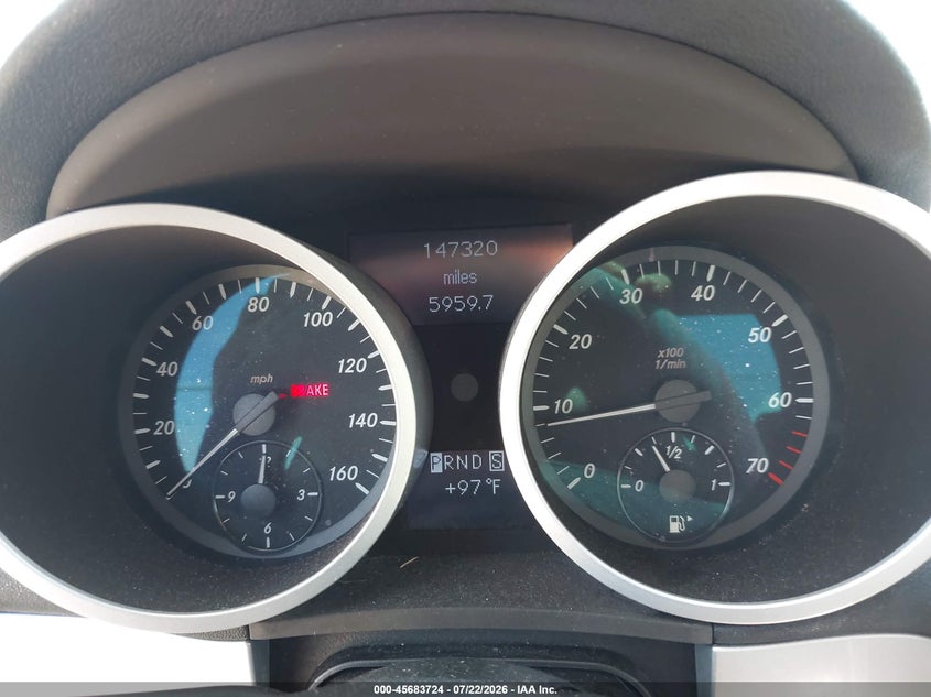 2006 Mercedes-benz Slk-class VIN WDBWK56F26F099339 IAAI salvage auction — NORMAL WEAR, Clear (Florida), sold $25 on 2026-07-29 (photo 7)