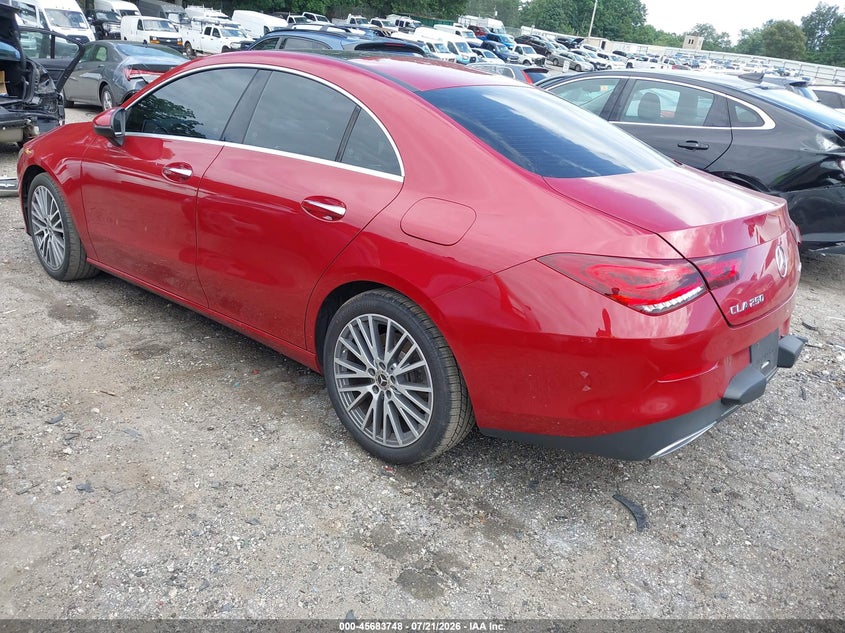 2021 Mercedes-benz Cla-klasse VIN W1K5J4HB7MN148709 IAAI salvage auction — RIGHT REAR, Salvage Title, sold $10,100 on 2026-08-26 (photo 3)