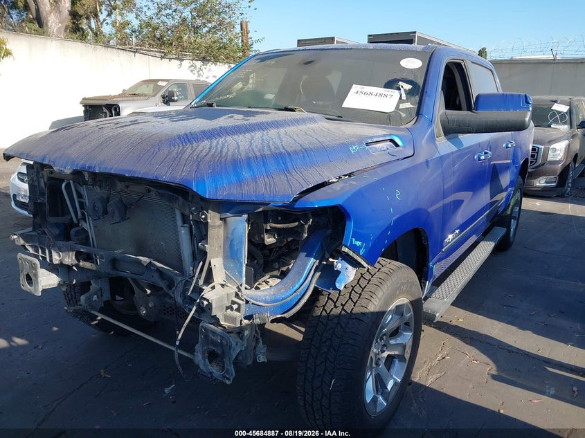 2019 Ram 1500 VIN 1C6RREFT8KN905658 IAAI salvage auction — ALL OVER, Salvage Certificate (California), sold $6,700 on 2026-08-29 (photo 2)
