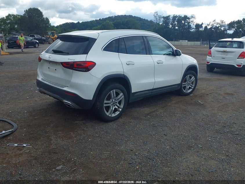 2022 Mercedes-benz Gla-klasse VIN W1N4N4HBXNJ381348 IAAI salvage auction — FRONT END, Salvage (Ohio), sold $6,500 on 2026-07-29 (photo 4)