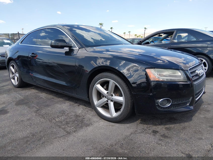 2010 Audi A5 VIN WAULFAFR4AA044485 IAAI salvage auction — NORMAL WEAR, Clear (Nevada), sold $1,075 on 2026-08-05 (photo 1)