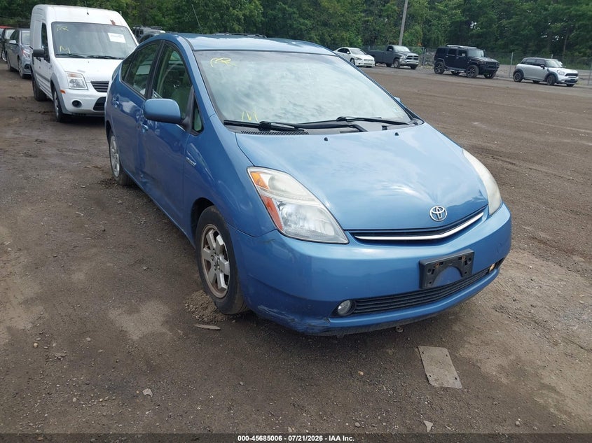 2007 Toyota Prius VIN JTDKB20U177657229 IAAI salvage auction — NORMAL WEAR, Clear (Virginia), sold $425 on 2026-07-29 (photo 1)