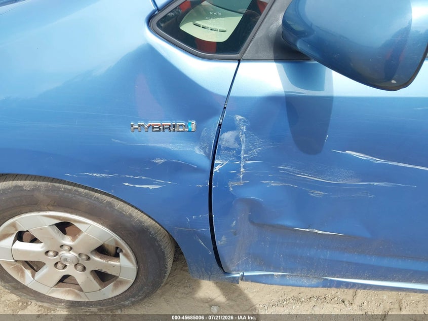 2007 Toyota Prius VIN JTDKB20U177657229 IAAI salvage auction — NORMAL WEAR, Clear (Virginia), sold $425 on 2026-07-29 (photo 6)