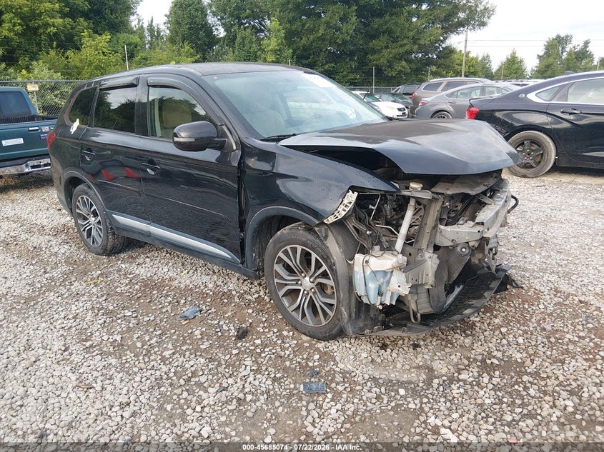 2016 Mitsubishi Outlander VIN JA4AD3A30GZ007243 IAAI salvage auction — FRONT END, Salvage (Alabama), sold $650 on 2026-09-01 (photo 1)