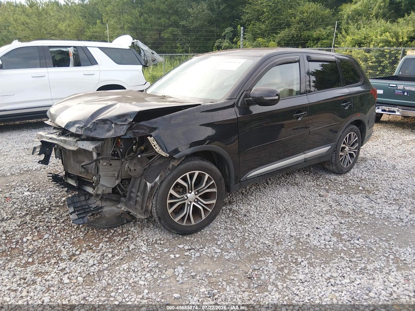 2016 Mitsubishi Outlander VIN JA4AD3A30GZ007243 IAAI salvage auction — FRONT END, Salvage (Alabama), sold $650 on 2026-09-01 (photo 2)