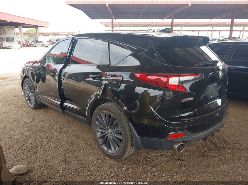2023 Acura Rdx VIN 5J8TC2H83PL009733 IAAI salvage auction — LEFT & RIGHT, Salvage Title, sold $9,950 on 2026-09-15 (photo 3)