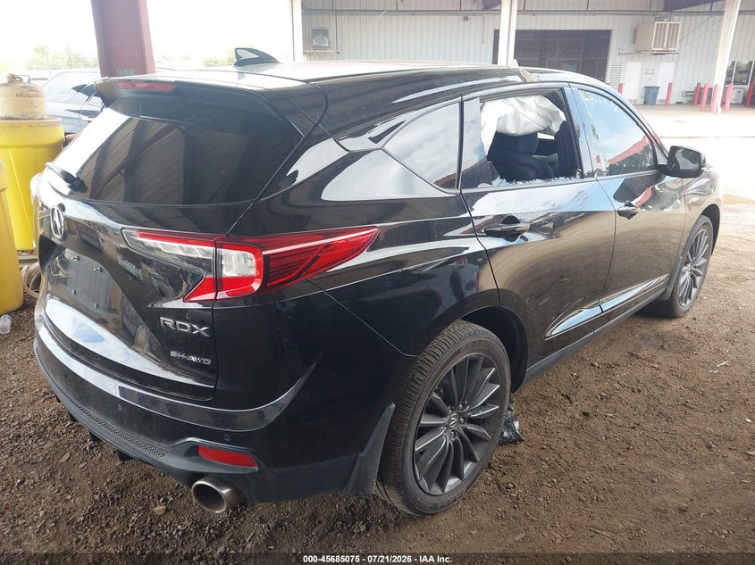 2023 Acura Rdx VIN 5J8TC2H83PL009733 IAAI salvage auction — LEFT & RIGHT, Salvage Title, sold $9,950 on 2026-09-15 (photo 4)