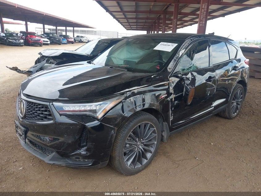 2023 Acura Rdx VIN 5J8TC2H83PL009733 IAAI salvage auction — LEFT & RIGHT, Salvage Title, sold $9,950 on 2026-09-15 (photo 6)