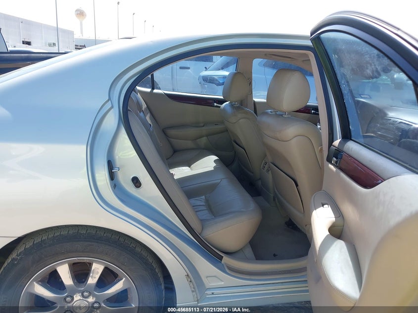 2003 Lexus Es 300 VIN JTHBF30G336008292 IAAI salvage auction — NORMAL WEAR, Original (Texas), sold $475 on 2026-07-23 (photo 8)