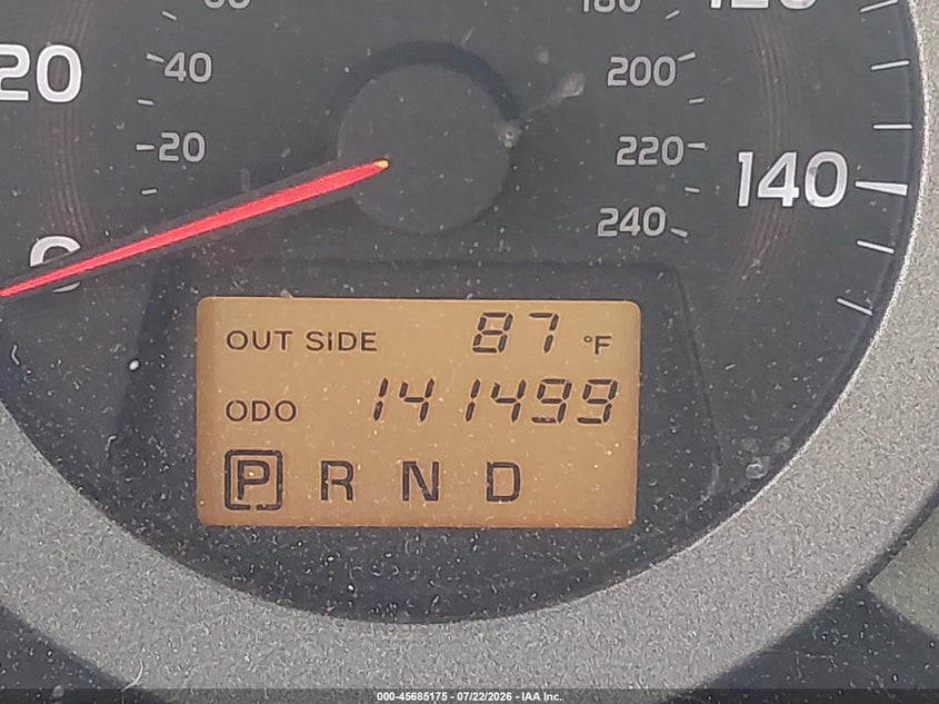 2008 Toyota Rav4 VIN JTMBK31V685070907 IAAI salvage auction — FRONT END, Salvage (North Carolina), sold $1,950 on 2026-08-02 (photo 7)