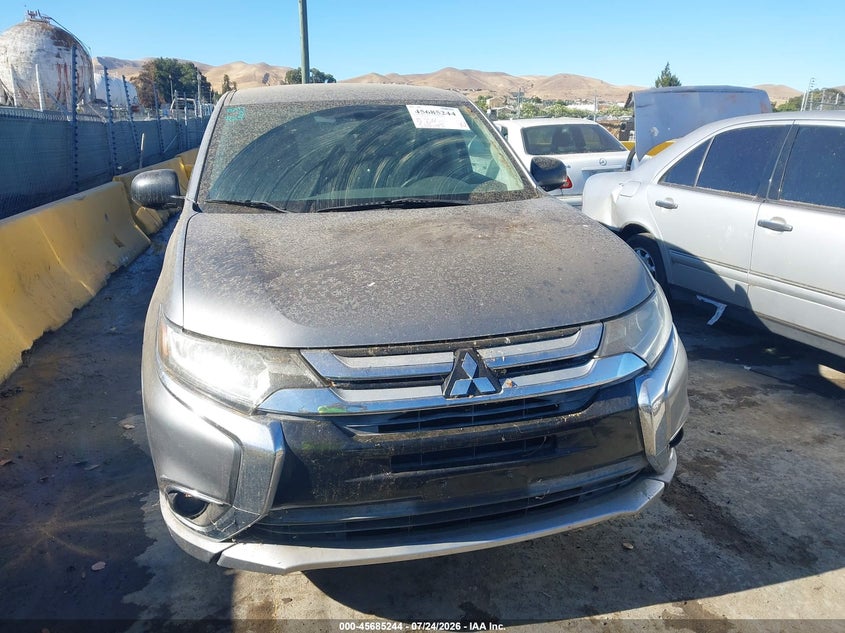 2016 Mitsubishi Outlander VIN JA4AD2A34GZ005585 IAAI salvage auction — NORMAL WEAR, Clear - Dealer Only (California), sold $1,700 on 2026-08-01 (photo 6)