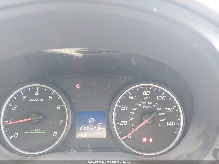 2016 Mitsubishi Outlander VIN JA4AD2A34GZ005585 IAAI salvage auction — NORMAL WEAR, Clear - Dealer Only (California), sold $1,700 on 2026-08-01 (photo 7)