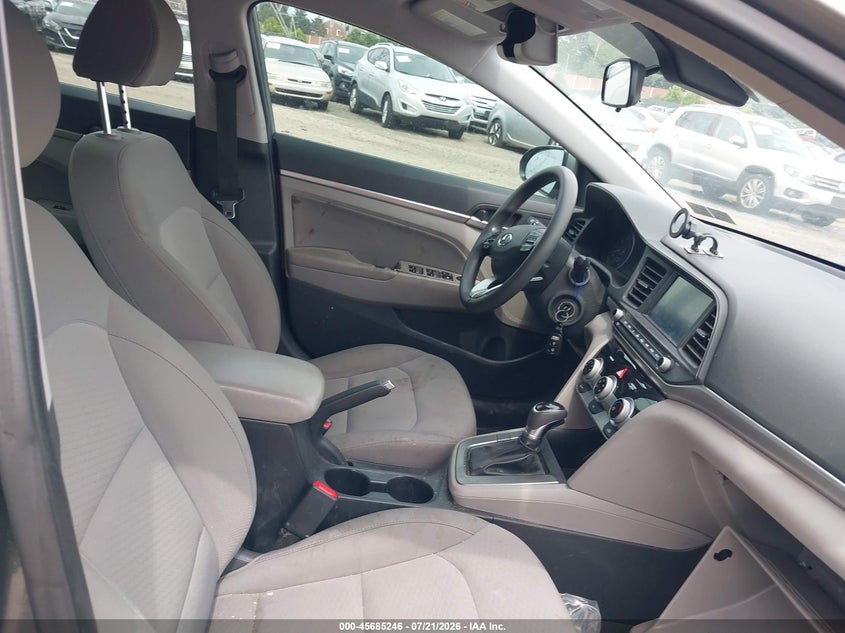 2019 Hyundai Elantra VIN KMHD84LF5KU810281 IAAI salvage auction — NORMAL WEAR, Clear (Pennsylvania), sold $825 on 2026-07-24 (photo 5)