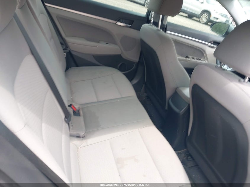 2019 Hyundai Elantra VIN KMHD84LF5KU810281 IAAI salvage auction — NORMAL WEAR, Clear (Pennsylvania), sold $825 on 2026-07-24 (photo 8)
