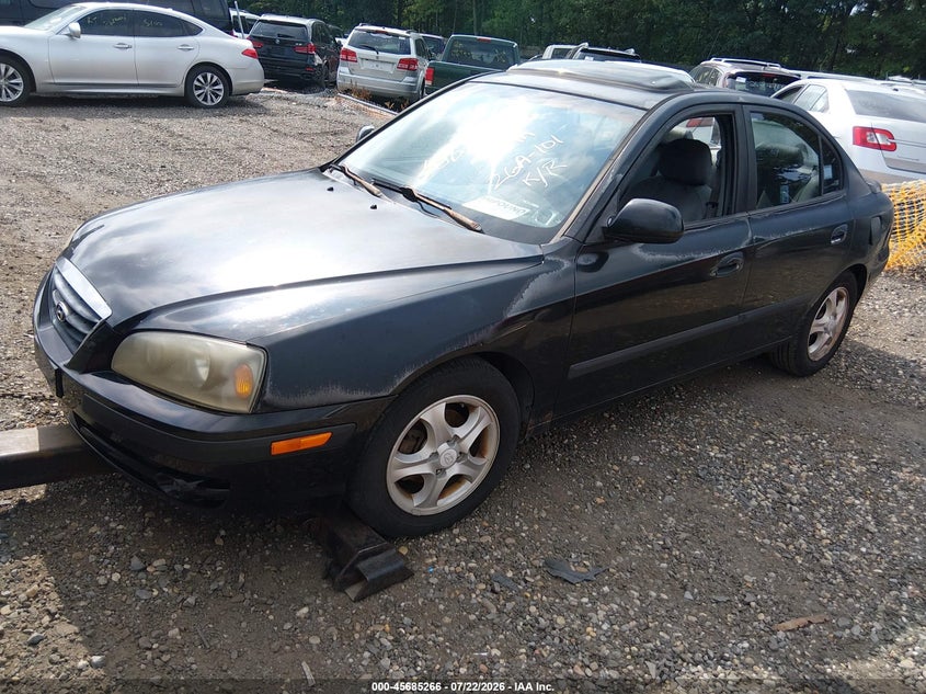 2005 Hyundai Elantra VIN KMHDN46D55U026352 IAAI salvage auction — SIDE, Clear (New York), sold $25 on 2026-07-28 (photo 2)