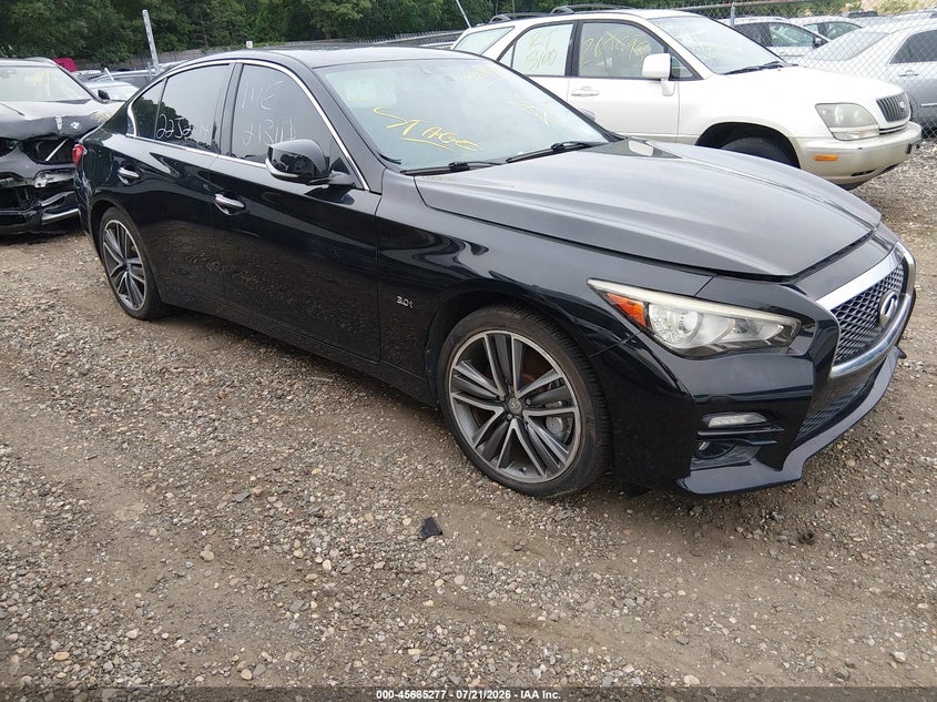 2017 Infiniti Q50 VIN JN1EV7AR6HM833886 — IAAI salvage auction photo