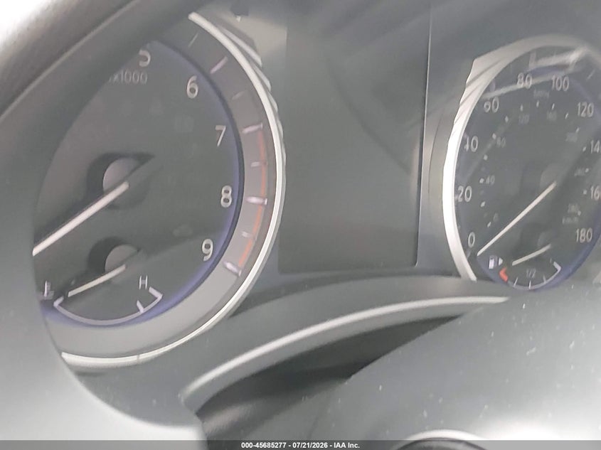 2017 Infiniti Q50 VIN JN1EV7AR6HM833886 IAAI salvage auction — FRONT END, Salvage Title, sold $7,750 on 2026-08-18 (photo 7)